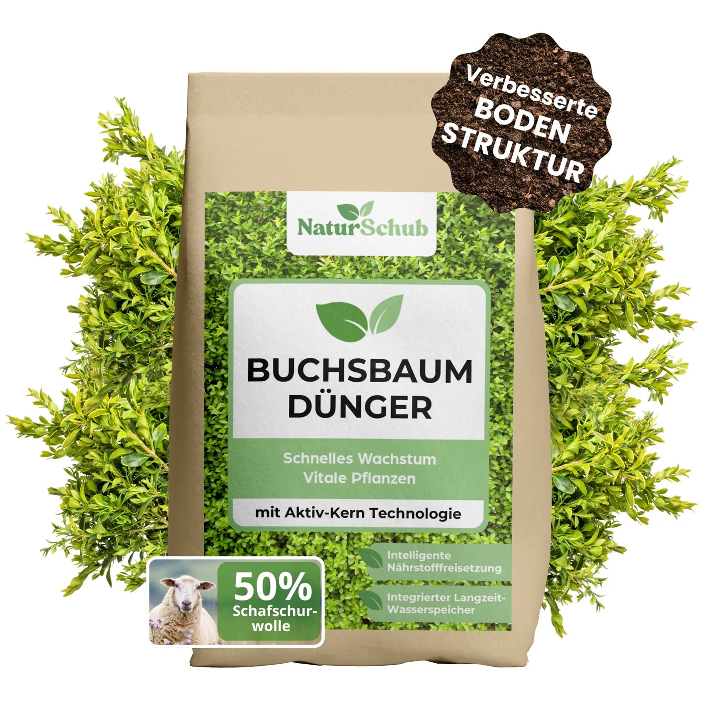 Bio-Buchsbaum-Dünger 850 g