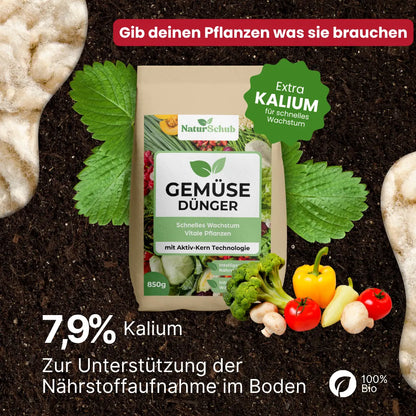 Bio-Gemüse-Dünger 850 g