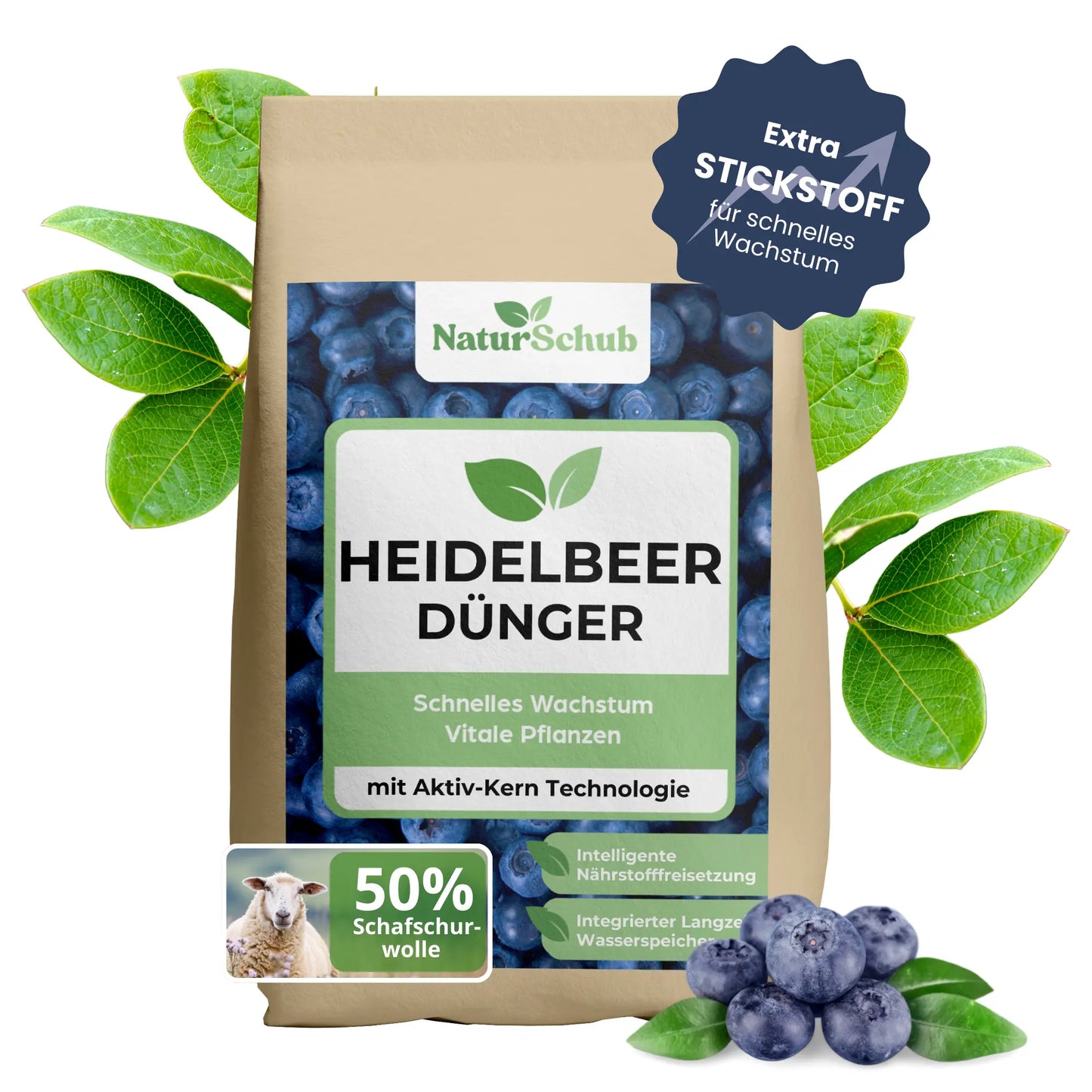 Bio-Heidelbeer-Dünger 850 g