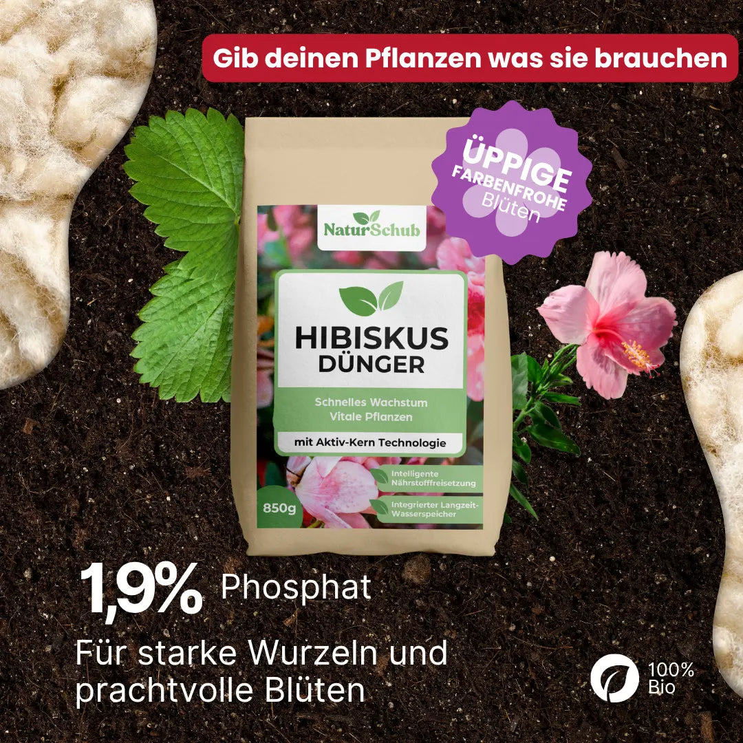 Bio-Hibiskus-Dünger 850 g