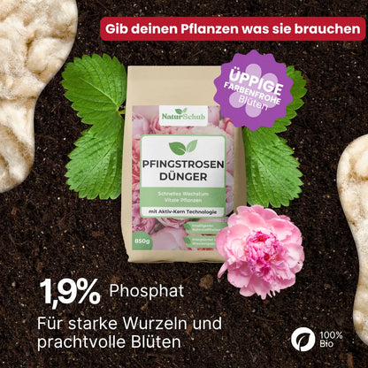Bio-Pfingstrosen-Dünger