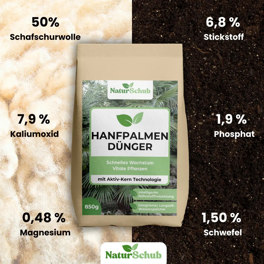 Bio-Hanfpalmen-Dünger 850 g