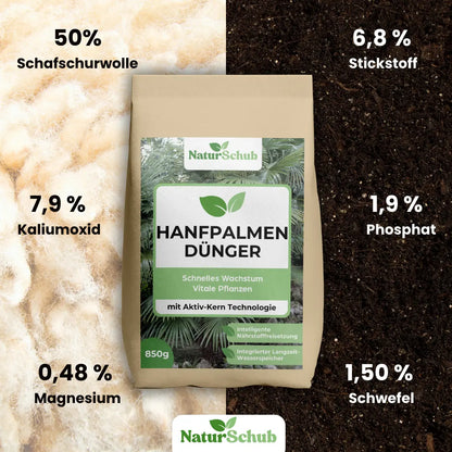 Bio-Hanfpalmen-Dünger 850 g