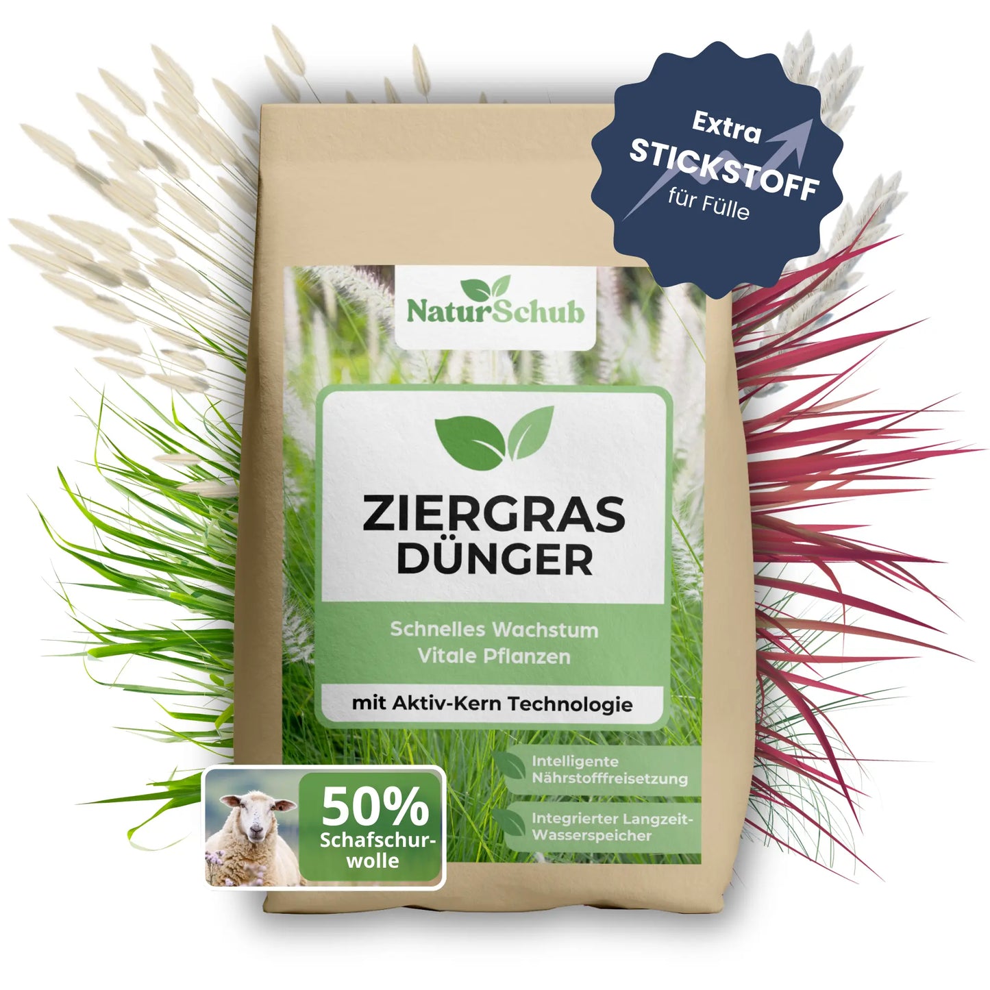 Bio-Ziergras-Dünger 850g